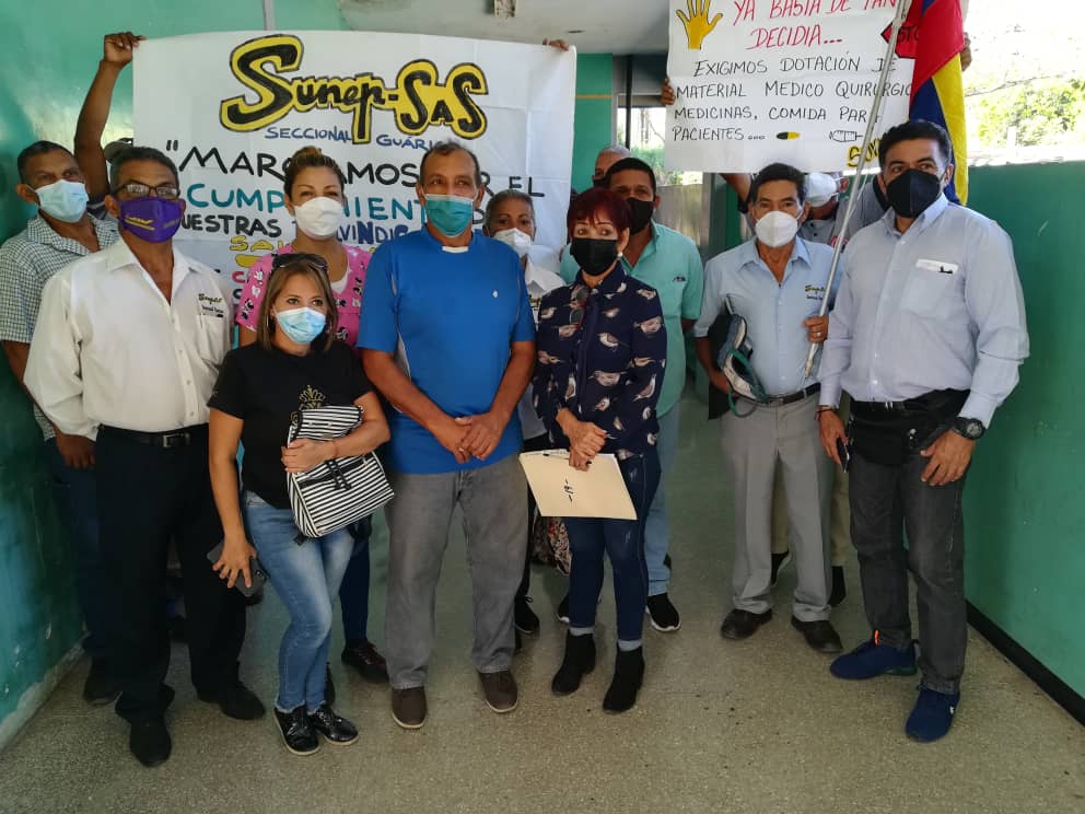 Conforman intergremial de la salud en Guárico para exigir mejoras salariales y laborales