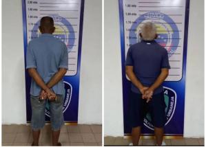 Capturaron a dos “viejitos” por intentar robar con un cuchillo a una mujer en Anzoátegui (FOTOS)