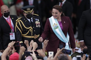 Xiomara Castro señaló como hecho histórico que una mujer sea presidente de Honduras
