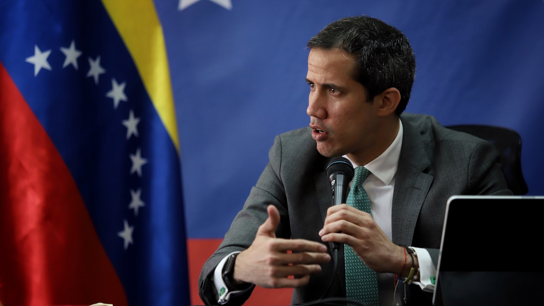 Guaidó se reunió con el presidente del Grupo Parlamentario Brasil-Venezuela