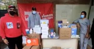 Valentín Santana amenazó a trabajadores de la salud mientras entregaba “donativos” a CDI (Video)