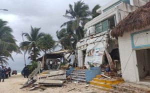 En Imágenes: Explosión en restaurante del Caribe mexicano dejó dos fallecidos