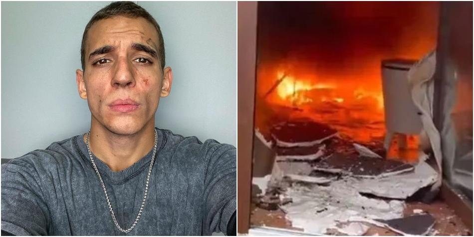 Miguel Herrán, “Río” en “La casa de papel”, reveló IMÁGENES del incendio que consumió su casa