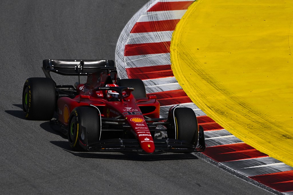 Leclerc dominó la jornada de prácticas libres del Gran Premio de España