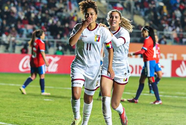 Con “hat-trick” de Oriana Altuve, la Vinotinto femenina aplastó a Chile en amistoso (VIDEOS)