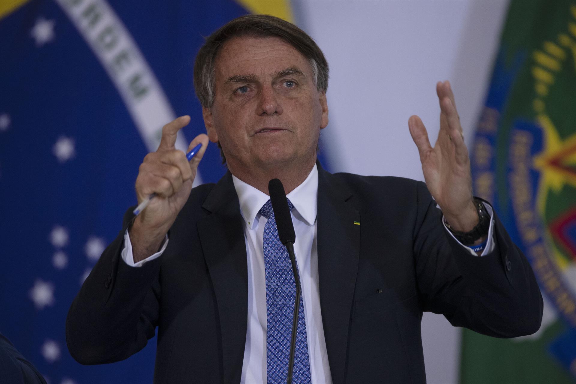 Bolsonaro se lanzó a la reelección con ataques a Lula y la Corte Suprema