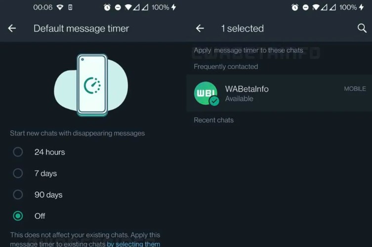 WhatsApp trae nueva función que involucra los mensajes temporales: Cuál es y cómo funciona