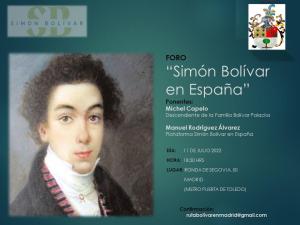 Foro “Simón Bolívar en España”
