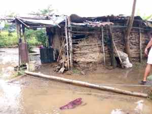 Esperando por la Misión Vivienda en Bejuma, construyeron sus ranchos… ahora las lluvias los tienen bajo riesgo