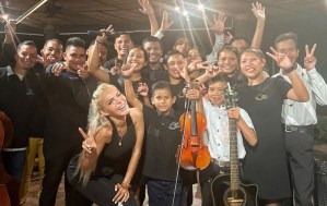 ¡Sueño cumplido! Ange Unda llevó a los niños de la sinfónica de Canaima a Sábado Sensacional