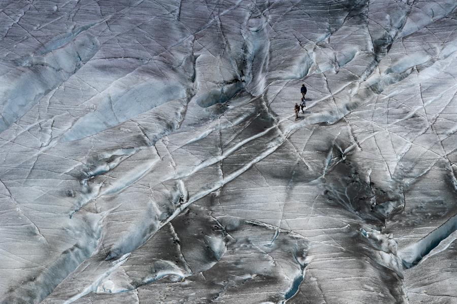 Los glaciares suizos perdieron un 6% de su hielo en 2022