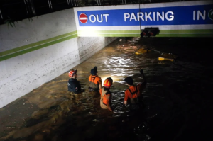 Tifón en Corea del Sur: murieron siete personas atrapadas en un estacionamiento inundado