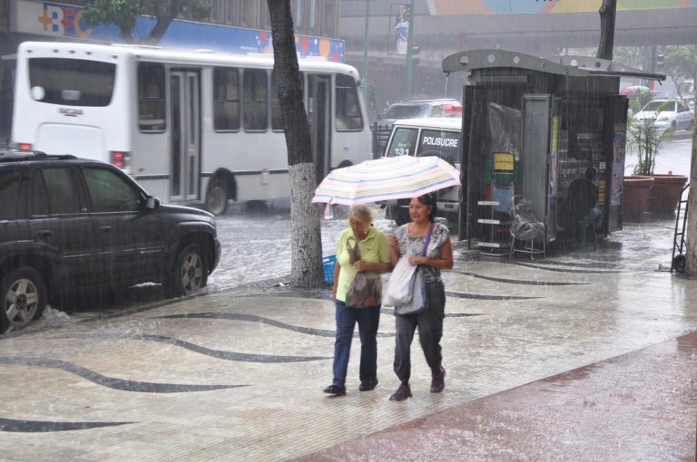 Inameh pronosticó lluvias en gran parte del país para este #31Ago