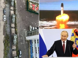 “Posible amenaza a Occidente”: Captaron al tren militar nuclear de Putin en movimiento (IMÁGENES)