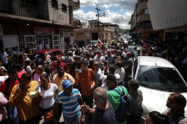 Juan Guaidó desde Cagua Foto: Cortesía