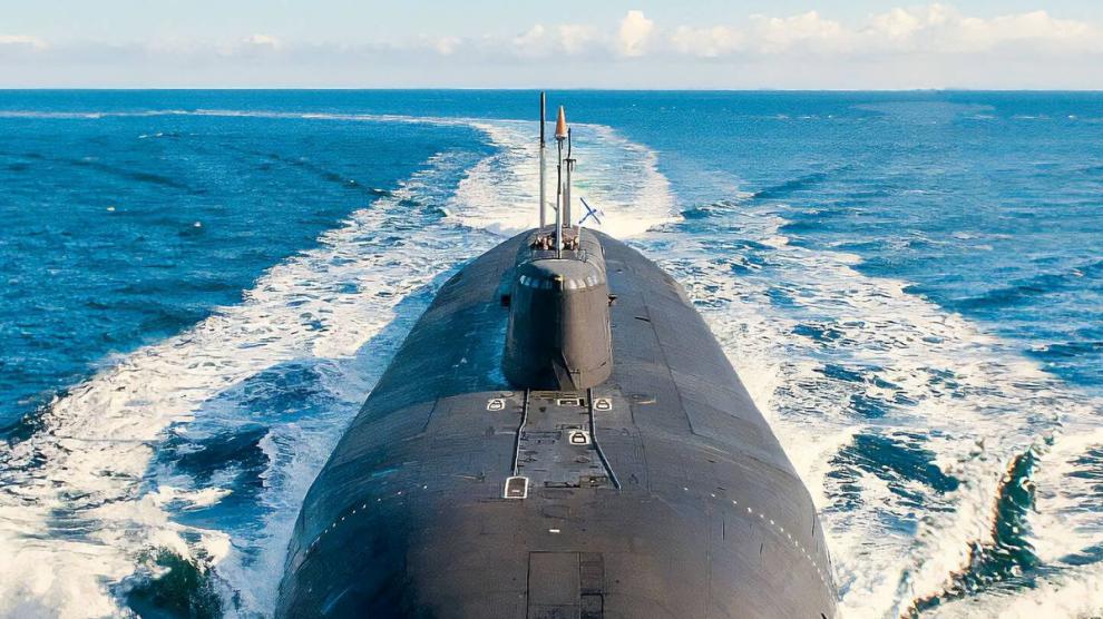 Salen a luz las primeras imágenes del submarino Belgorod fuera del agua tras el sabotaje al Nord Stream