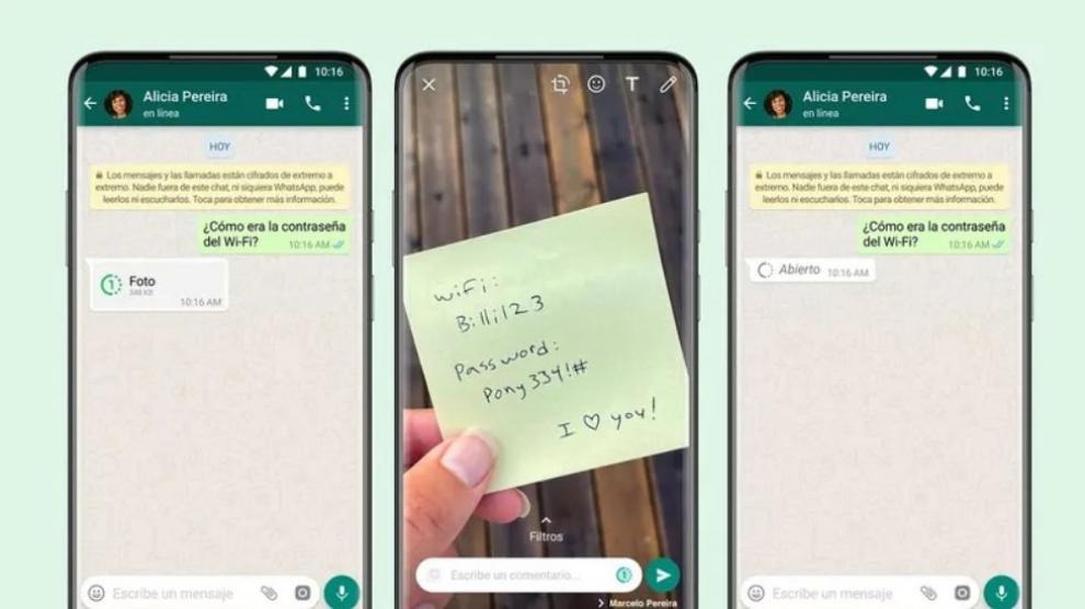 WhatsApp permitirá bloquear las capturas de pantalla en los mensajes temporales
