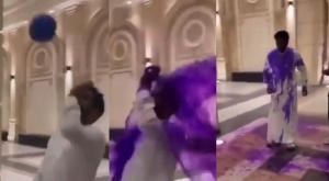 “Corran por sus vidas”: Le hicieron pesada broma a unos jeques qataríes y nada salió bien (VIDEO)