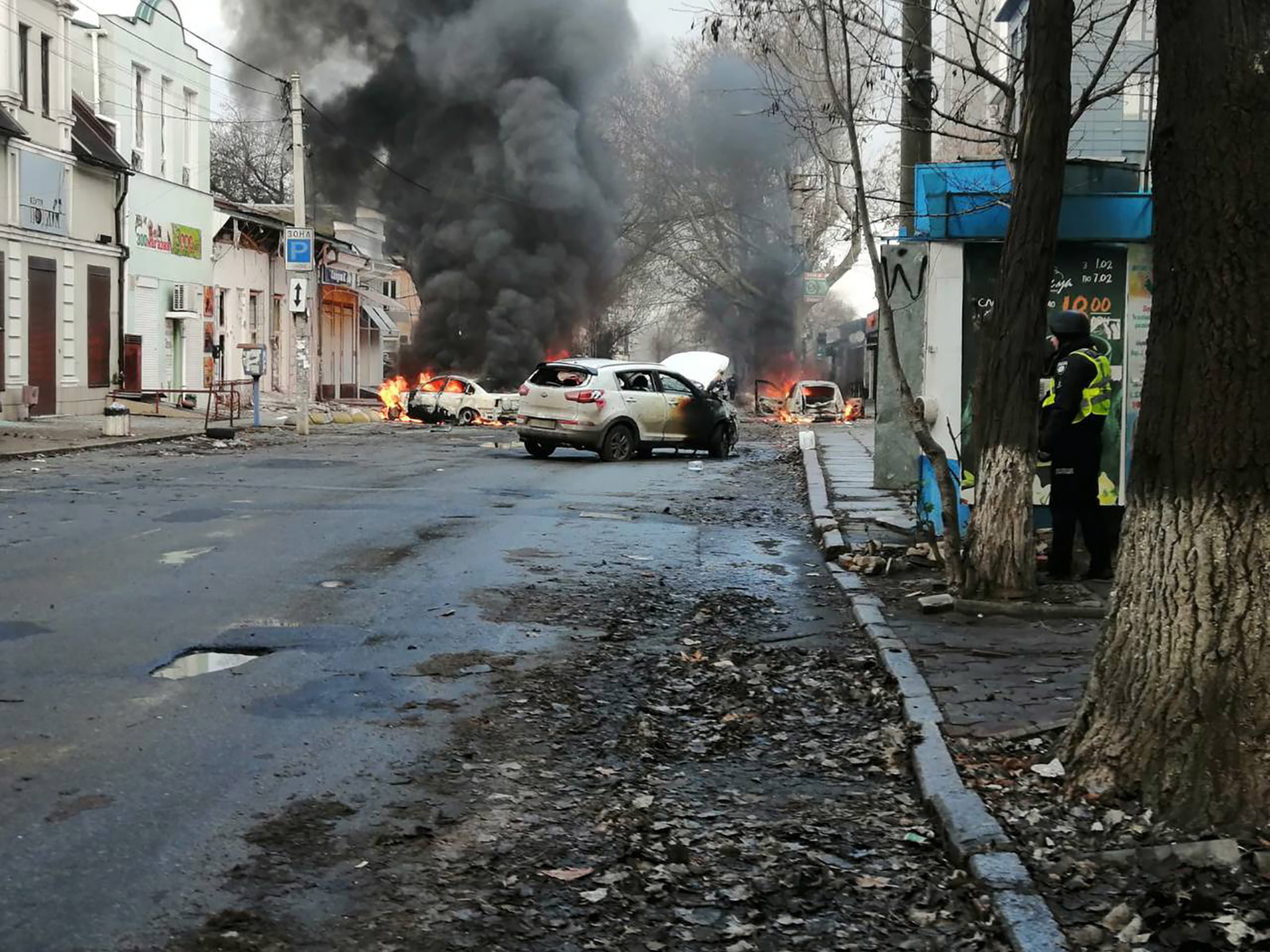 Ucrania denuncia nuevos ataques rusos contra civiles en Jersón