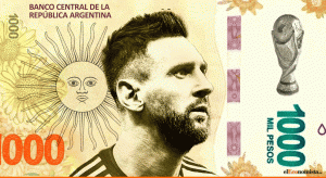 El billete argentino que podría llevar el rostro de Messi