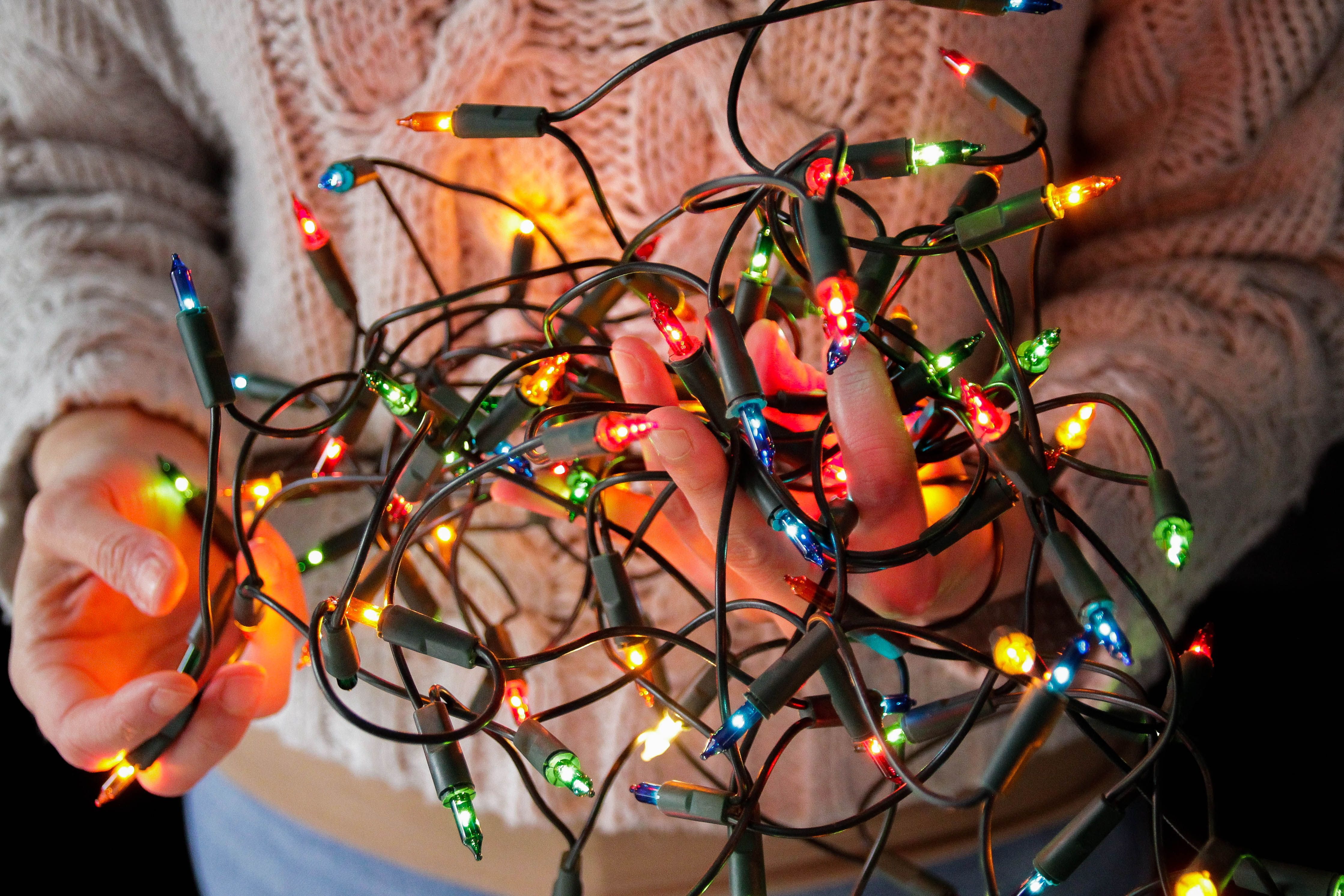 ¡Brillante! El dueño de casa en Virginia la decoró con más de 30 mil luces navideñas (VIDEO)