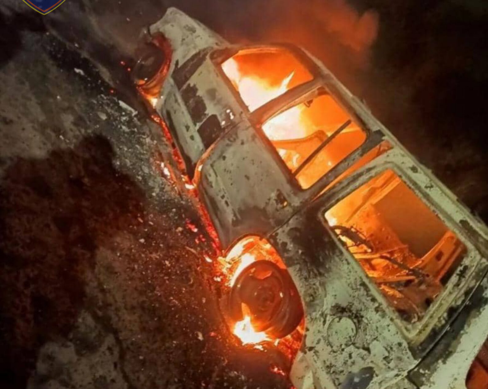 Incendio generó caos en el túnel Boquerón de la autopista Caracas – La Guaira (Imágenes)