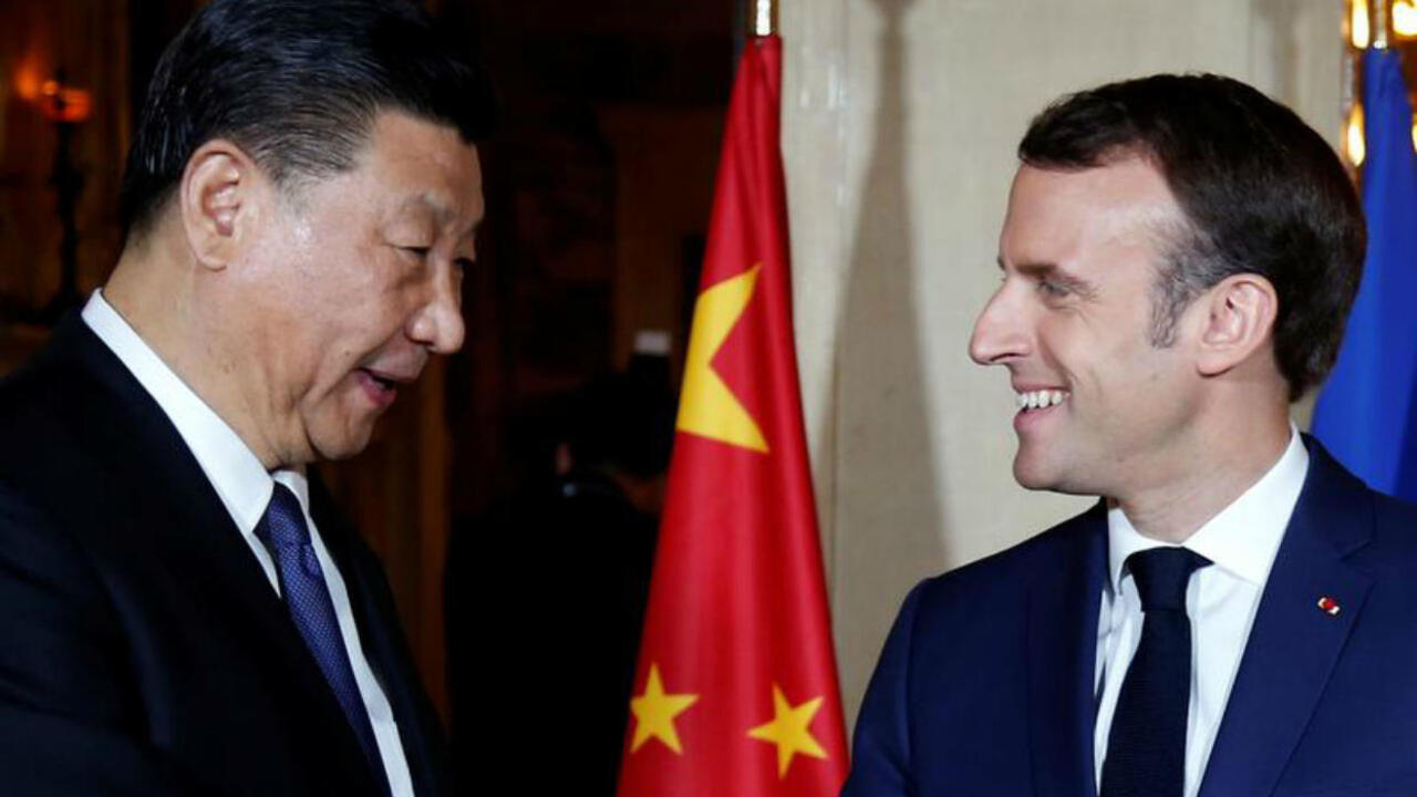 Macron anuncia visita a China para abordar la situación en Ucrania