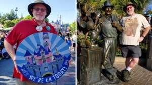 Rompió un récord Guinness por visitar Disneyland 2995 veces consecutivas