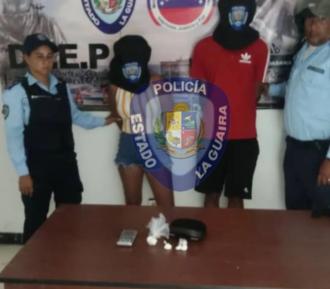 Capturaron a una pareja involucrada en la muerte de una adolescente por sobredosis en La Guaira