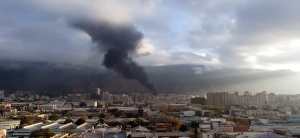EN IMÁGENES: reportan incendio de gran magnitud en Boleíta este #21Mar