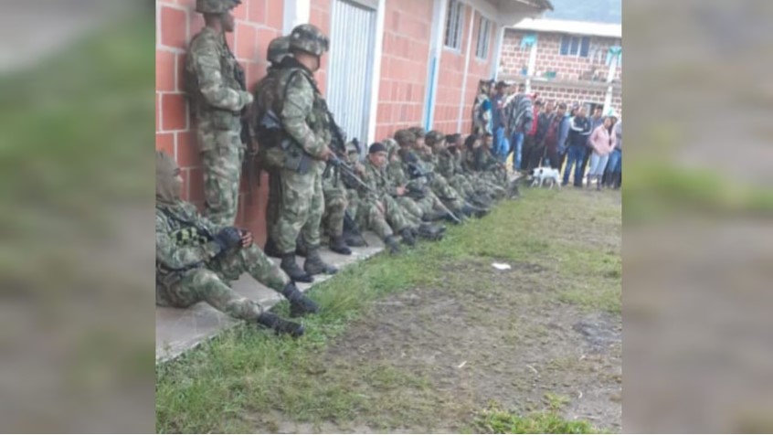 Liberaron a los militares secuestrados por miembros de la guardia indígena en el Cauca