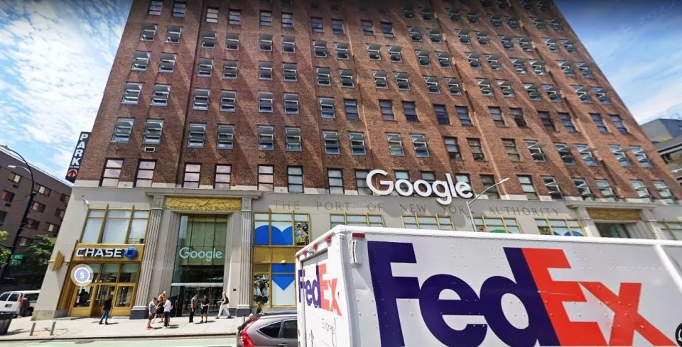 Segundo caso en pocos meses: Murió al caer 14 pisos en la sede de Google de Nueva York