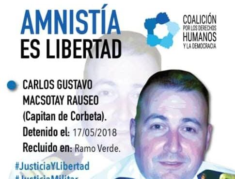 Denuncian violación de tratados internacionales en sentencias de presos políticos militares
