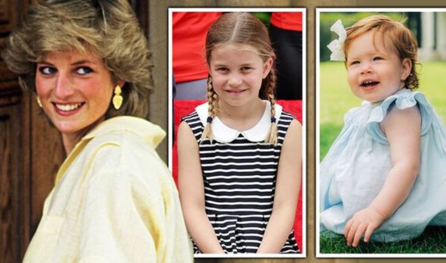 El tierno vínculo de las princesas Lilibet y Charlotte con su abuela, Diana de Gales