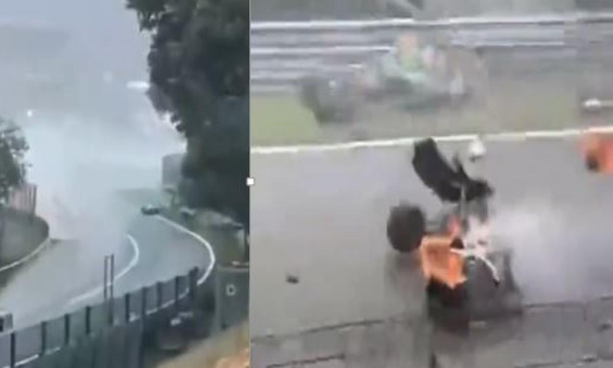 EN VIDEO: piloto de apenas 18 años falleció en medio de un brutal accidente en el circuito de Bélgica