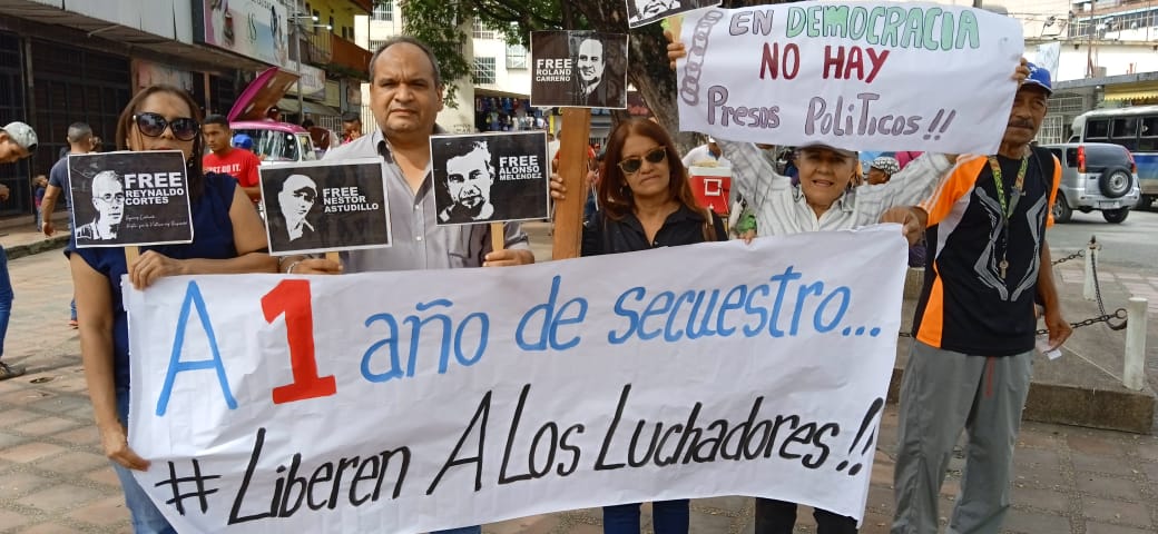 Desde Guárico exigen al régimen chavista libertad para luchadores sociales de Bandera Roja