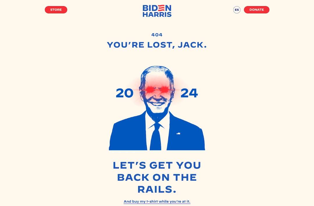 Biden usa su propio meme “Dark Brandon” para financiar su campaña electoral en EEUU