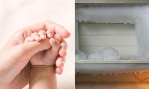 Indignante: mujer metió a su hijo en el congelador para poner a prueba a su esposo