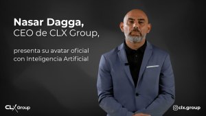 Nasar Dagga, CEO de CLX Group, presenta su avatar oficial con Inteligencia Artificial 