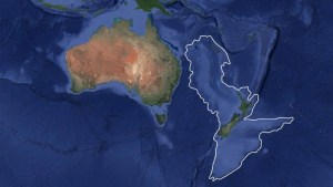 Zelandia: el mapa que muestra cuán grande era el continente sumergido que tardaron 375 años en hallar