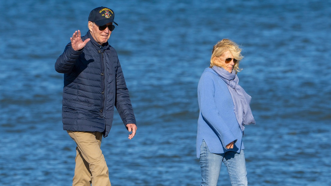Biden se fue a pasear a una playa en Delaware y el VIDEO causó indignación