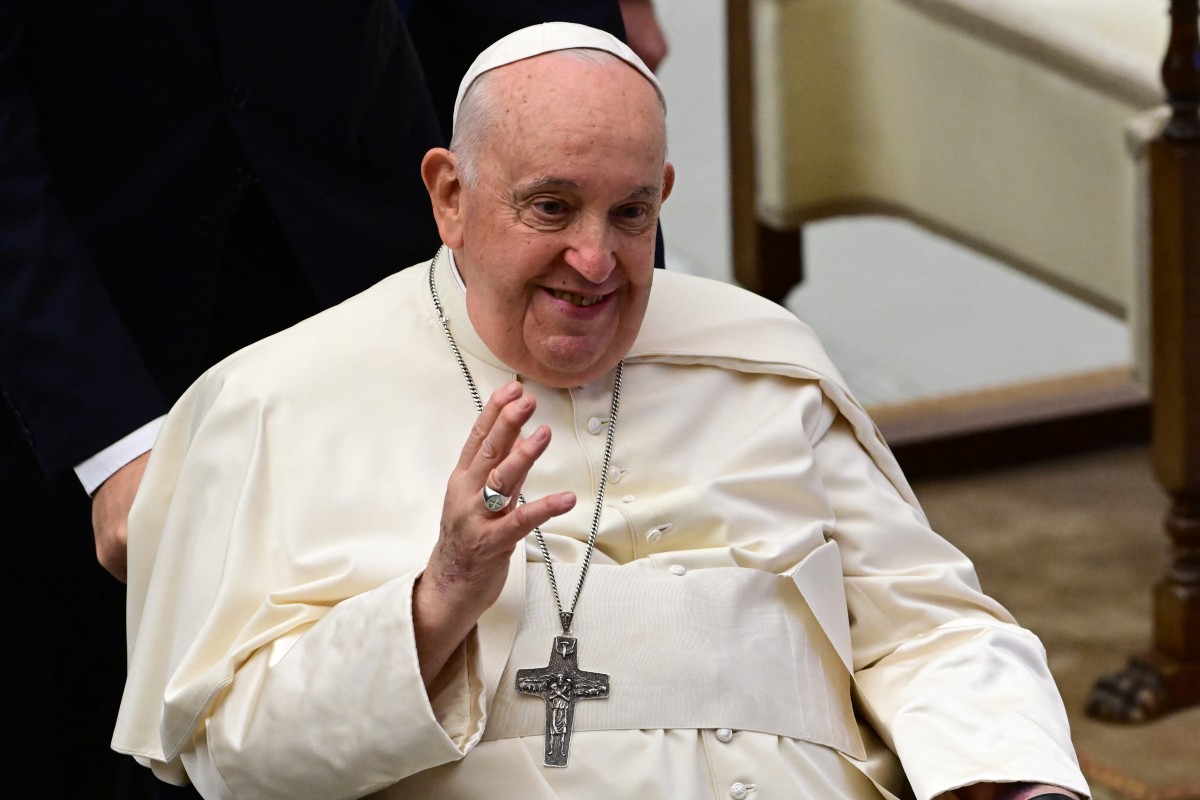 El papa Francisco dice que al mirar al belén no podemos dejar de pensar en el drama en Tierra Santa
