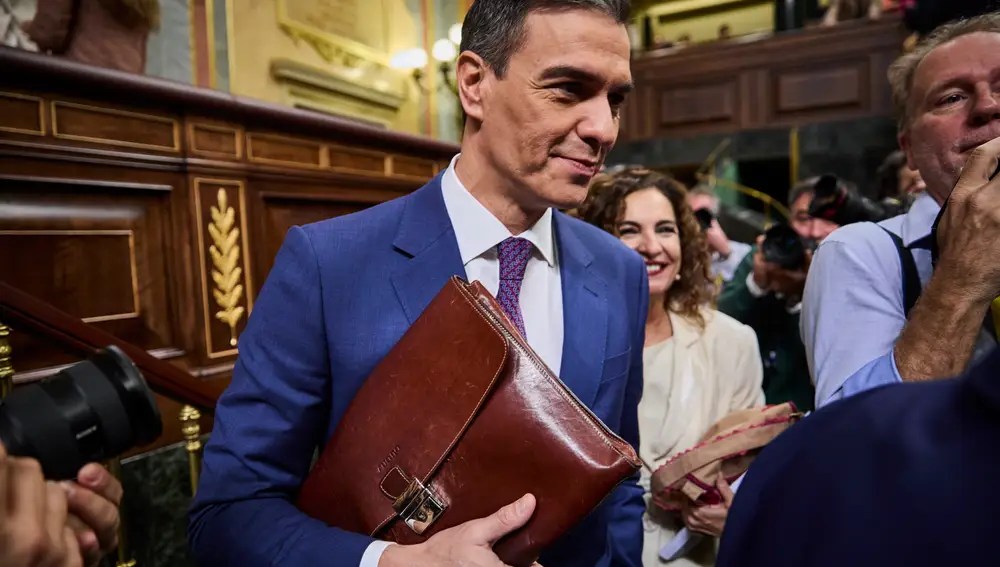 Pedro Sánchez, reelegido presidente del Gobierno español con 179 votos a favor