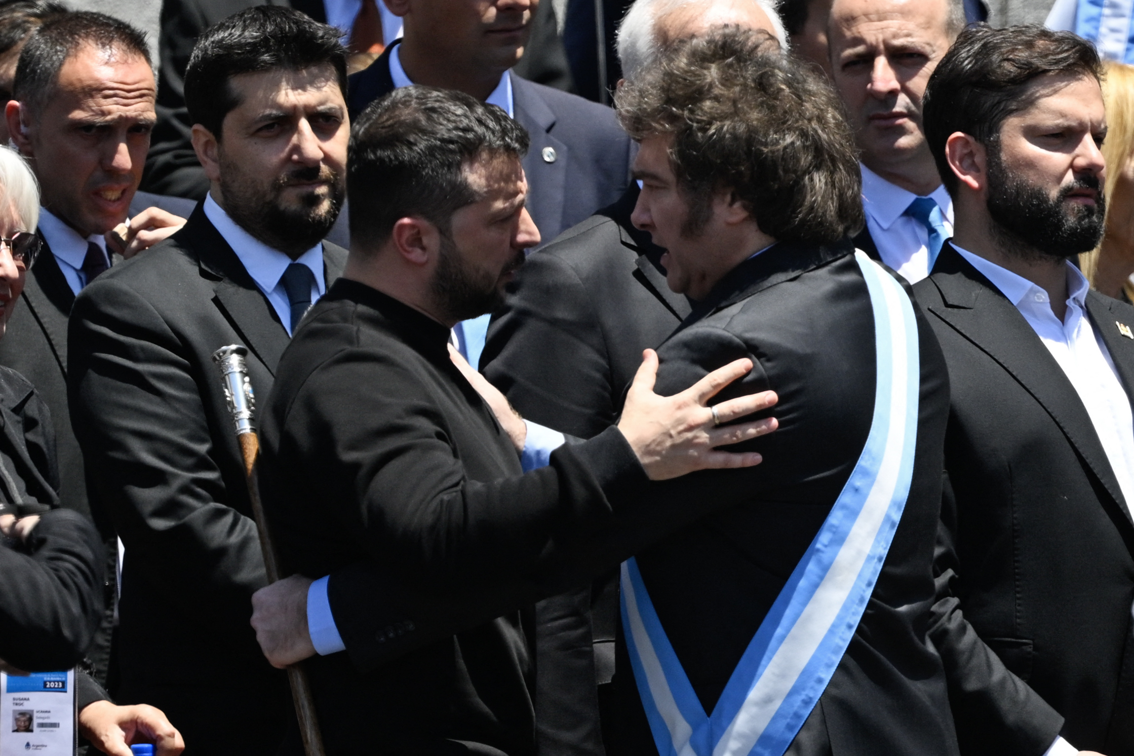 Zelenski cree que Argentina podría jugar un “papel muy importante” para la paz en Ucrania