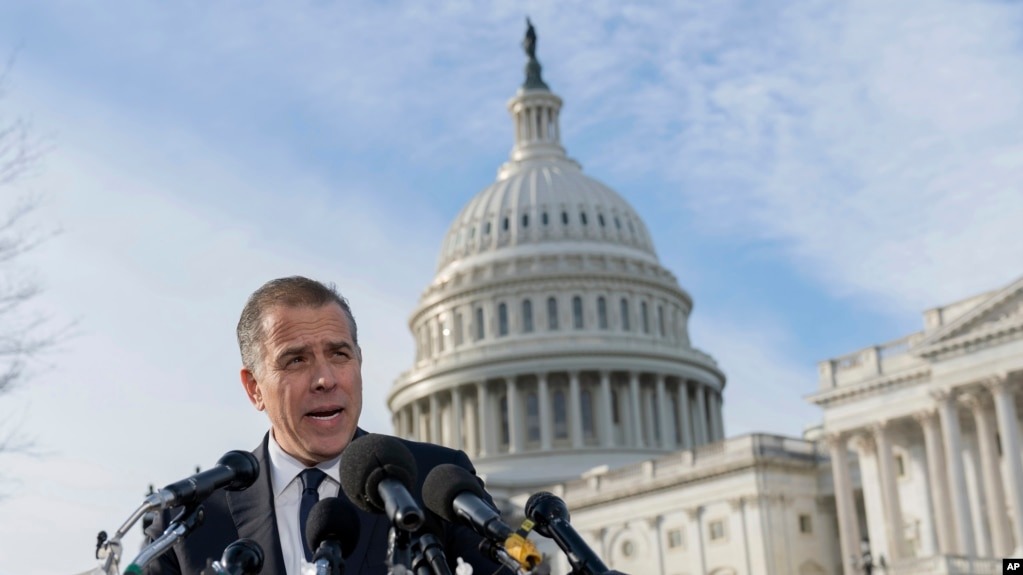 Hunter Biden se niega a declarar a puertas cerradas en el Congreso de EEUU