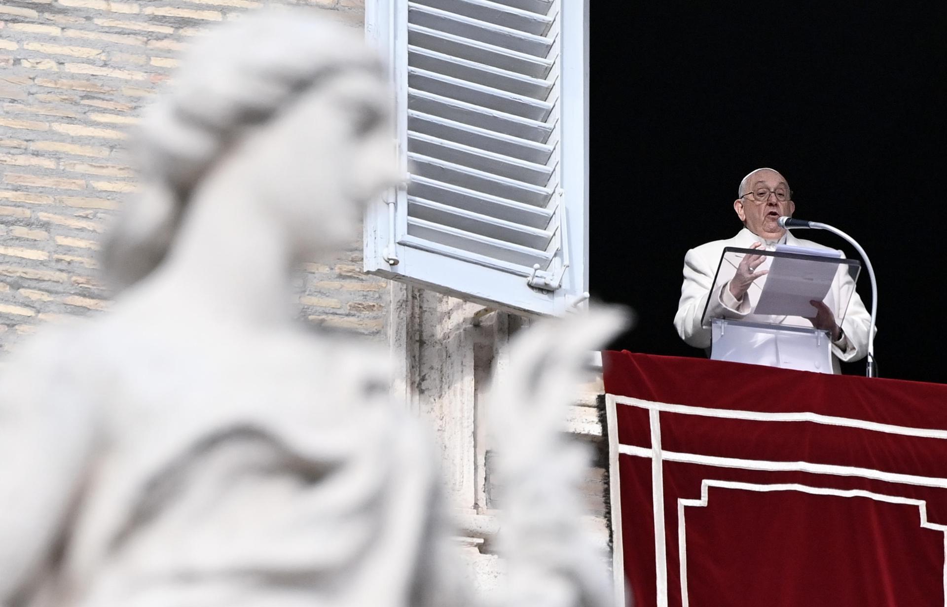 El Papa pide que se reanuden negociaciones para un cese al fuego y se liberen los rehenes
