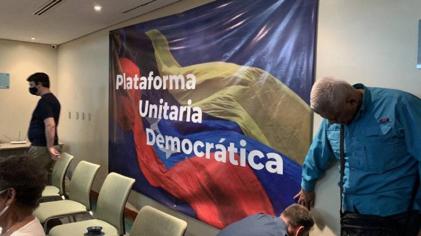 Plataforma Unitaria reiteró su exigencia para fijar una fecha para las elecciones presidenciales