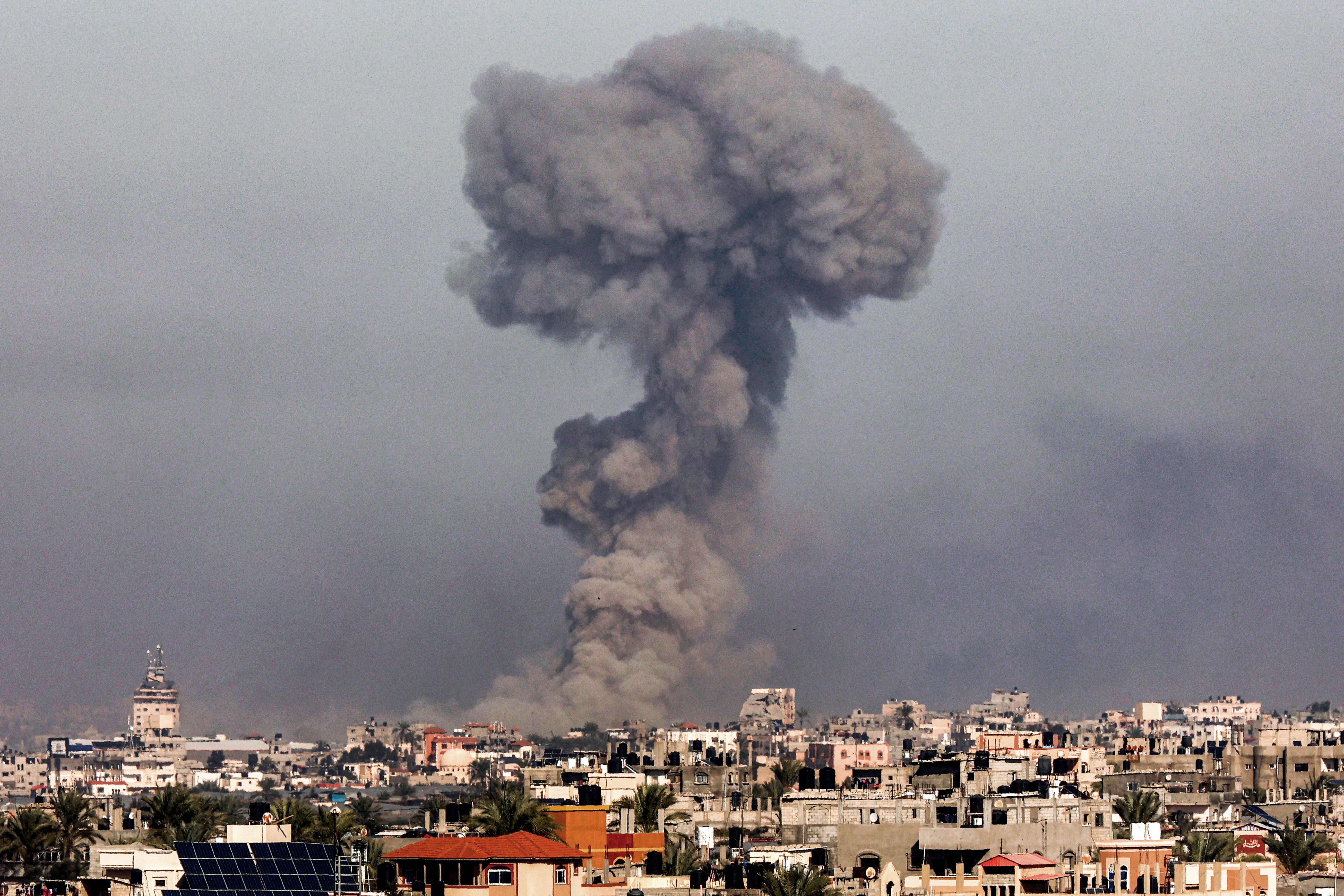 Israel destruyó el principal cuartel militar de Hamás en Khan Younis, al sur de Gaza