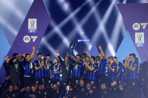 Inter de Milán conquistó su tercera Supercopa de Italia consecutiva