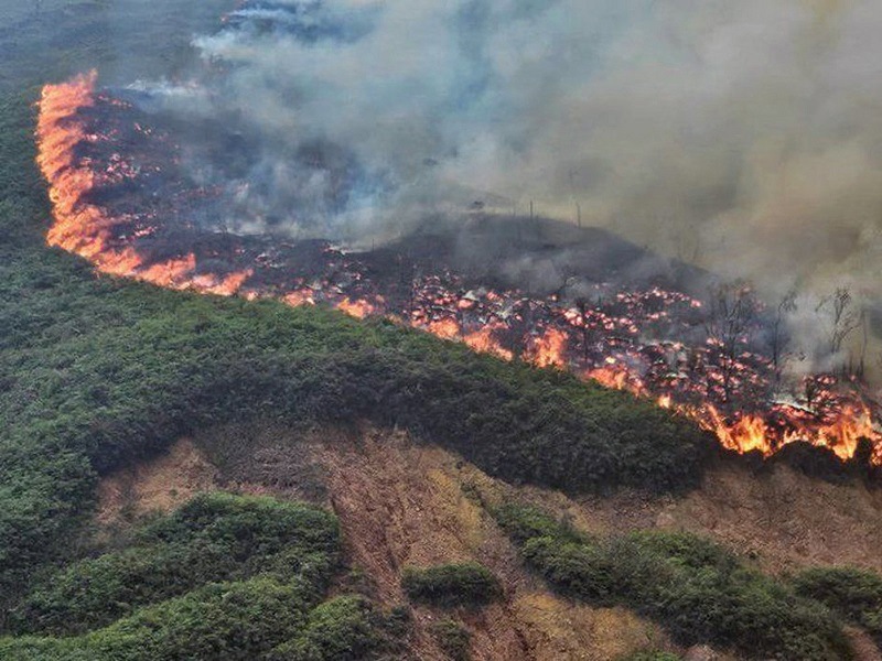 EEUU, Chile, Perú y Canadá enviarán ayuda contra los incendios en Colombia